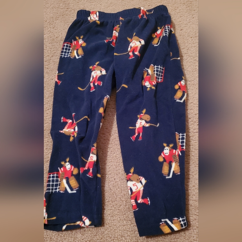 Carter's 🏒 Hockey Fleece Pajama